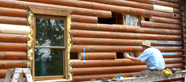 Log Home Repair Hassell,  North Carolina